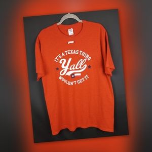 NWT Large Gilden Texas Short Sleeve T-shirt